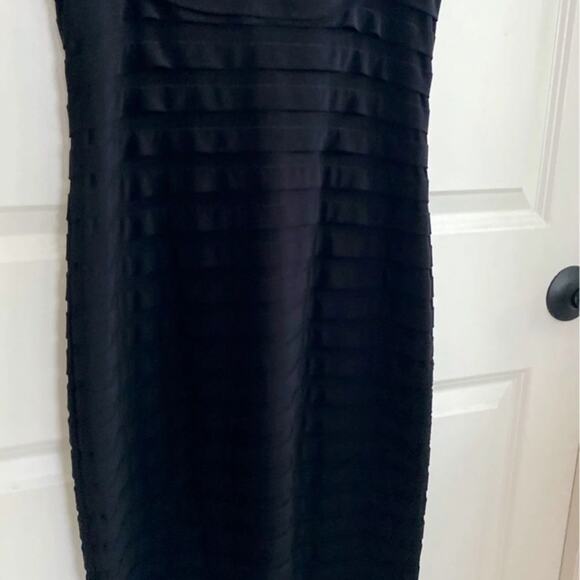 Adrianna Papell Lace Ruched Sheath Dress - Picture 5 of 10